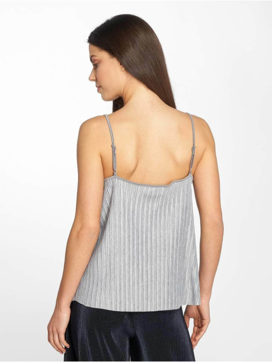 Urban Classics Tops sans manche Jersey Slip gris
